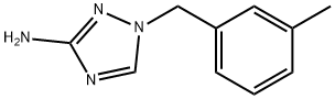 1-(3-METHYL-BENZYL)-1H-[1,2,4]TRIAZOL-3-YLAMINE Struktur