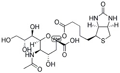 BIOTIN-ALPHA-D-N-ACETYLNEURAMINIDE Struktur