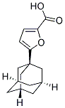 5-TRICYCLO[3.3.1.1(3,7)]DEC-1-YL-2-FURANCARBOXYLIC ACID Struktur