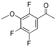 3'-METHOXY-2',4',5'-TRIFLUOROACETOPHENONE Struktur