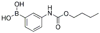 3-BUTOXYCARBONYLAMINOPHENYLBORONIC ACID Struktur