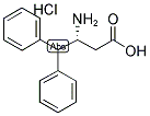 (R)-3-AMINO-4,4-DIPHENYL-BUTYRIC ACID HCL Struktur