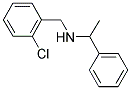 (2-CHLOROBENZYL)-(1-PHENYLETHYL)AMINE Struktur