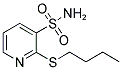 2-(BUTYLSULFANYL)PYRIDINE-3-SULFONAMIDE Struktur