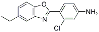 3-CHLORO-4-(5-ETHYL-1,3-BENZOXAZOL-2-YL)ANILINE Struktur