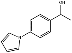 1-[4-(1H-PYRROL-1-YL)PHENYL]-1-ETHANOL Struktur