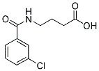 4-[(3-CHLOROBENZOYL)AMINO]BUTANOIC ACID Struktur