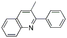 3-METHYL-2-PHENYLQUINOLINE Struktur