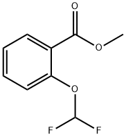 2-DIFLUOROMETHOXY-BENZOIC ACID METHYL ESTER Struktur