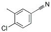 4-CHLORO-3-METHYLBENZONITRILE Struktur