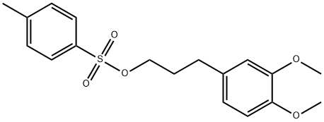 3-(3,4-DIMETHOXYPHENYL)-1-O-TOSYLPROPANOL Struktur