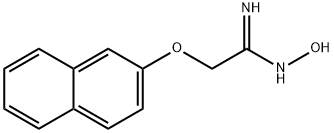 1-(HYDROXYIMINO)-2-(2-NAPHTHYLOXY)ETHYLAMINE Struktur