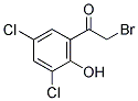 2-BROMO-1-(3,5-DICHLORO-2-HYDROXYPHENYL)ETHANONE Struktur