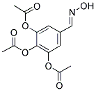 3,4,5-TRIACETOXYBENZALDEHYDE OXIME Struktur