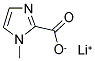 1-METHYLIMIDAZOLE-2-CARBOXYLIC ACID, LITHIUM SALT Struktur