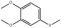 3,4-DIMETHOXYTHIOANISOLE Struktur