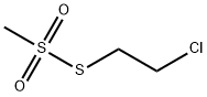 2-CHLOROETHYL METHANETHIOSULFONATE Struktur