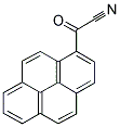 PYRENE-1-CARBONYL CYANIDE Struktur