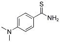 4-(DIMETHYLAMINO)BENZENECARBOTHIOAMIDE Struktur