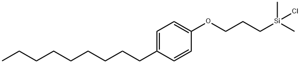 P-NONYLPHENOXYPROPYLDIMETHYLCHLOROSILANE Struktur