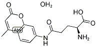 GAMMA-L-GLUTAMIC ACID 7-AMIDO-4-METHYLCOUMARIN HYDRATE Struktur