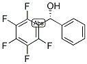 (R)-2,3,4,5,6-PENTAFLUOROBENZHYDROL Struktur