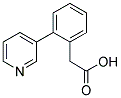 2-(3'-PYRIDYL)PHENYLACETIC ACID Struktur