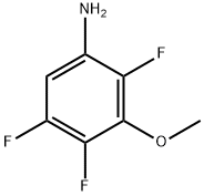 3-METHOXY-2,4,5-TRIFLUOROANILINE Struktur