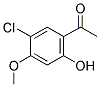 5'-CHLORO-2'-HYDROXY-4'-METHOXYACETOPHENONE Struktur