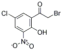 2-BROMO-1-(5-CHLORO-2-HYDROXY-3-NITROPHENYL)ETHANONE Struktur