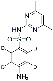 SULFADIMIDIN-D4 Struktur