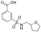 3-[[(TETRAHYDROFURAN-2-YLMETHYL)AMINO]SULFONYL]BENZOIC ACID Struktur