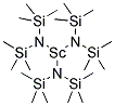 TRIS[N,N-BIS(TRIMETHYLSILYL)AMIDE]SCANDIUM(III) Struktur