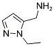 C-(2-ETHYL-2 H-PYRAZOL-3-YL)-METHYLAMINE Struktur