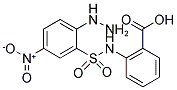 2-(2-HYDRAZINO-5-NITRO-BENZENESULFONYLAMINO)-BENZOIC ACID Struktur