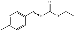 (4-METHYL-BENZYLIDENE)-CARBAMIC ACID ETHYL ESTER Struktur