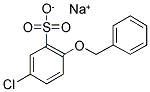 SODIUM-2-BENZYLOXY-5-CHLOROBENZENESULFONATE Struktur