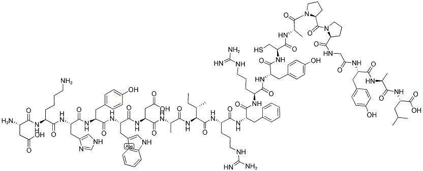 DKHYWDAIRFRYCAPPGYAL Struktur