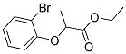 2-(2-BROMO-PHENOXY)-PROPIONIC ACID ETHYL ESTER Struktur