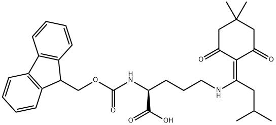 FMOC-ORN(IVDDE)-OH Struktur