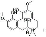 (+)-MAGNOFLORINE IODINE Struktur