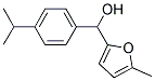 5-METHYL-2-FURYL-(4-ISOPROPYLPHENYL)METHANOL Struktur