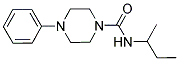 N-(METHYLPROPYL)(4-PHENYLPIPERAZINYL)FORMAMIDE Struktur