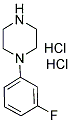 1-(3-FLUORO-PHENYL)-PIPERAZINE DIHYDROCHLORIDE Struktur