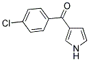 (4-CHLORO-PHENYL)-(1H-PYRROL-3-YL)-METHANONE Struktur