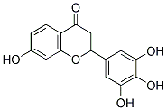 7,3',4',5'-TETRAHYDROXYFLAVONE Struktur