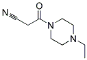 3-(4-ETHYL-PIPERAZIN-1-YL)-3-OXO-PROPIONITRILE Struktur