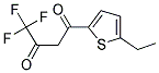 1-(5-ETHYL-THIOPHEN-2-YL)-4,4,4-TRIFLUORO-BUTANE-1,3-DIONE Struktur