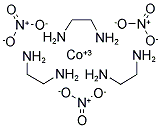 TRIS(ETHYLENEDIAMINE)COBALT(III) NITRATE Struktur