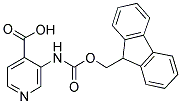 3-(9H-FLUOREN-9-YLMETHOXYCARBONYLAMINO)-ISONICOTINIC ACID Struktur